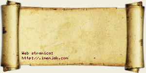 Danijela Sretenović vizit kartica